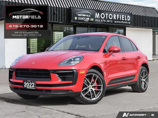 2022 Porsche Macan S AWD Premium PKG Plus *BOSE®, Surround, 20 W