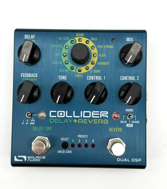 Collider Delay + Reverb Dual DSP Pedal - $39964656288255105121