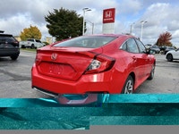 The 2021 Honda Civic Sedan LX in vibrant Rallye Red is your reliable and stylish companion for daily... (image 4)