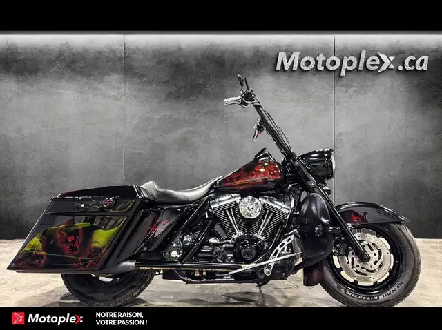 2002 HARLEY DAVIDSON ROADKING FLHPI CUSTOM PAINT in Street, Cruisers & Choppers in Gatineau - Image 2