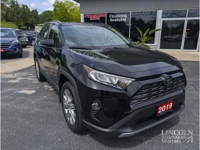 Clean CarFax, Navigation, Heated Seats/Steering, All Wheel Drive, Sunroof & More! 2019 Toyota RAV4 L...