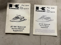 Sm298Kawi SS/X4 SuperSports Xi Jet Ski Watercraft Service Manual