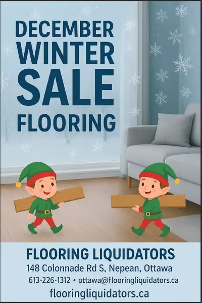 December Winter Sale! Flooring Liquidators!!!, View more