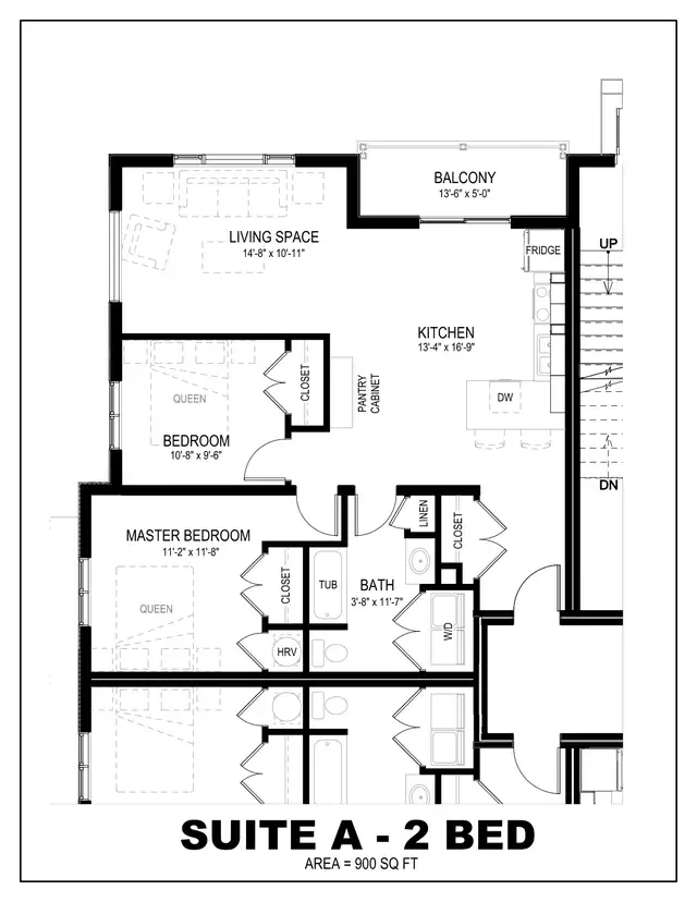 2Bed, corner unit w/balcony, AVAILABLE NOW! 502-49 Forest Hill in Long Term Rentals in Fredericton - Image 21