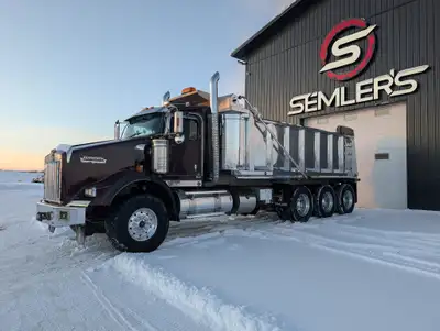 2019 Kenworth T800 Tri Drive End Dump Truck Body Job KMS: 474,456 HRS: 10,495 Over $58k in work orde...
