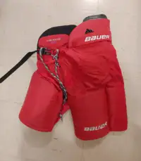 Red Bauer Hockey Pants