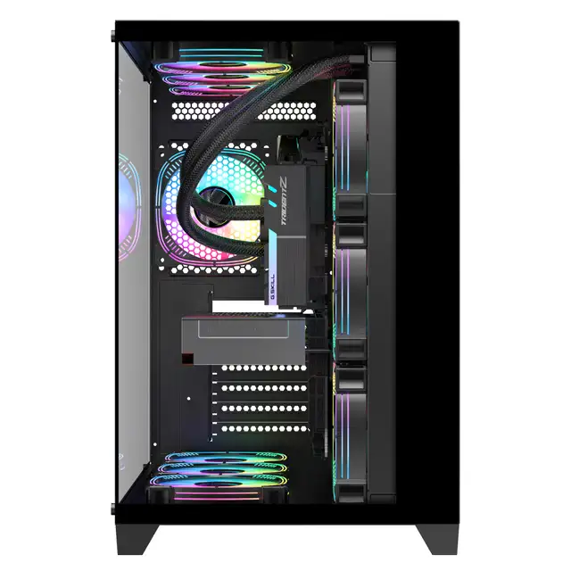 Sea View Promax Black ATX RGB Gaming PC Case – SV-PMX-BLK in Other in Edmonton - Image 7