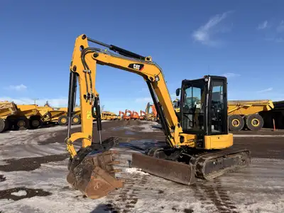 2018 Caterpillar 305.5E2 CR 2654 Hours Dig & Clean Bucket Thumb 2nd Aux. Hydraulics Boom Swing Backf...