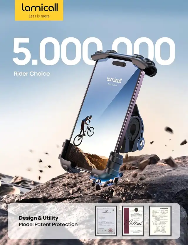 360° Bike Phone Mount - Clearance · Free Delivery in Clothing, Shoes & Accessories in St. John's - Image 3