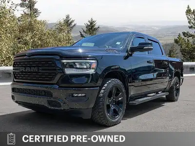 Welcome to Moncton Chrysler Jeep Dodge. Recent Arrival! 2022 Ram 1500 Sport HEMI 5.7L V8 VVT 4WD 1-Y...