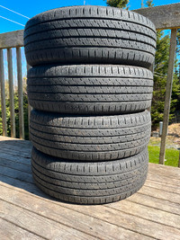 Four Firestone 185/55R16 Summer Tires Excellent Tread