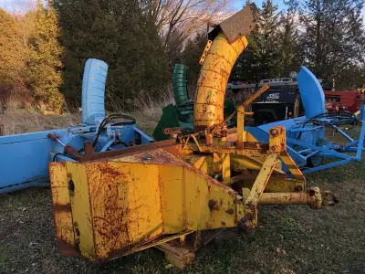 Welcome to Stoneage Equipment This Delhi 6ft (6 foot) snow blower for sale. Has DA (Double Auger) an...