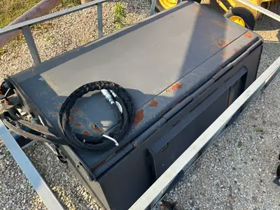 Welcome to Jeff Vanleer Farm Equipment New great bear 7 ft skid steer sweeper. Hydraulic broom. -$3,...