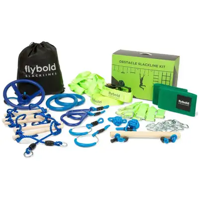 Features & details WE OFFER MORE THAN OTHERS, FOR LESS! 50 feet Ninja obstacle course or ninja kit,...