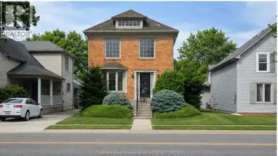 Solid brick two-storey residential/commercial property located on high-exposure St. Clair Street, of...