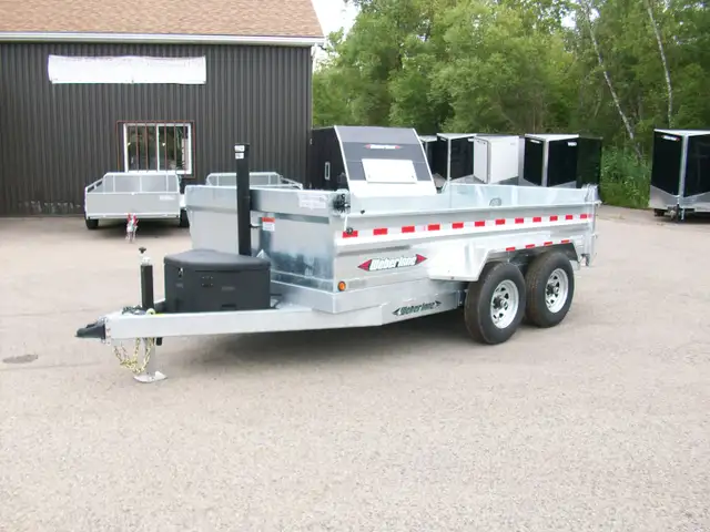 2025 Weberlane DOMPEUR 6' X 12' 2 ESSIEUX 5200LB. GAVANISE RAMPE in Cargo & Utility Trailers in Laval / North Shore - Image 6