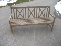 Vintage Wooden Garden Bench