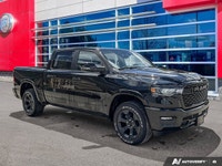 Odometer is 33495 kilometers below market average! Diamond Black Crystal Pearlcoat 2025 Ram 1500 Big... (image 7)