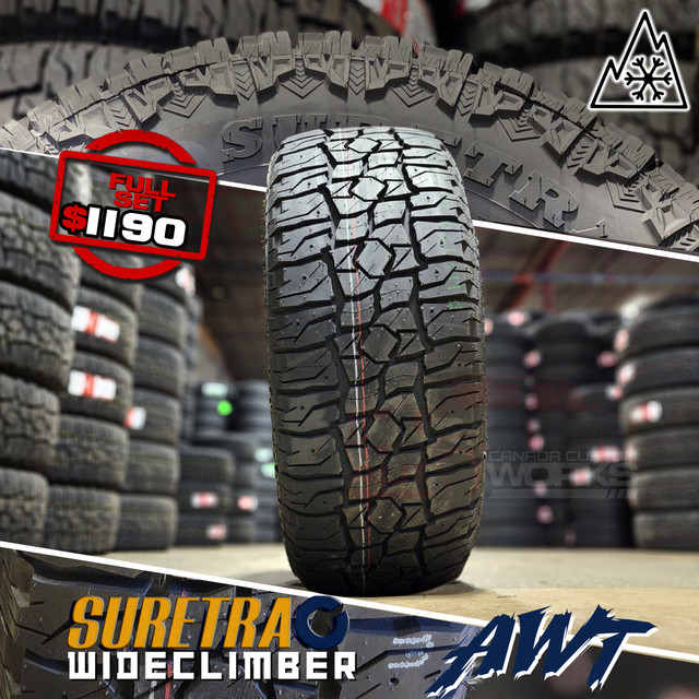 BRAND NEW Snowflake Rated AWT! 285/55R20 $1190 FULL SET OF TIRES in Tires & Rims in Calgary - Image 2