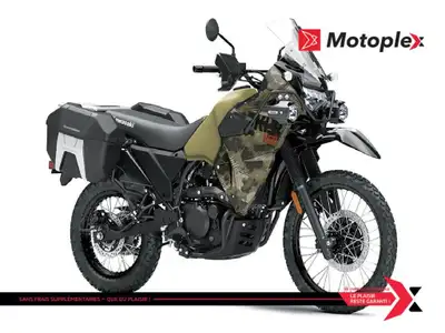Motoplex Mirabel 2026 KAWASAKI KLR650 Adventure KLR650 Adventure La moto KLR650 est construite pour...