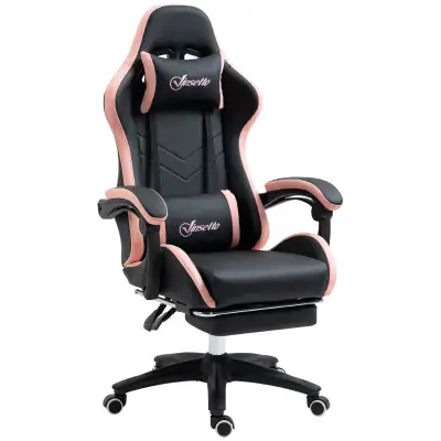 Computer Gaming Chair, PU Leather Office Desk Chair with Footres, View more