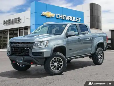 For those who demand more from their drive, the 2022 Chevrolet Colorado ZR2 Crew Cab Pickup isn't ju...