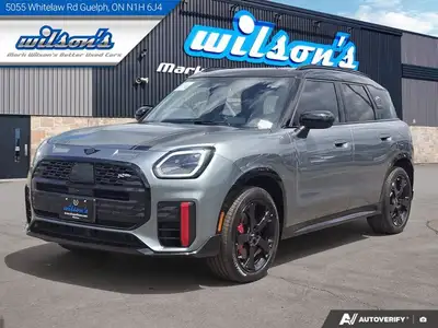 Come see this certified 2025 MINI Countryman John Cooper Works ALL4 | Leather Buckets | Dual Pane Pa...