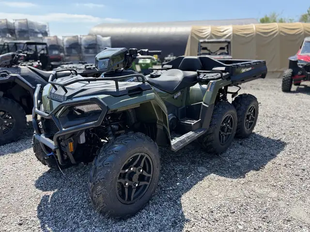 2026 Polaris Sportsman 6x6 570 Sage Green in ATVs in Barrie - Image 3