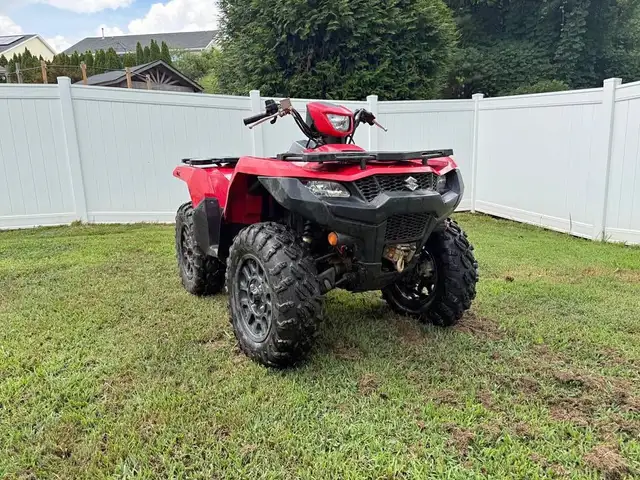 2021 SUZUKI KINGQUAD 500-RED! in ATVs in Sudbury - Image 3