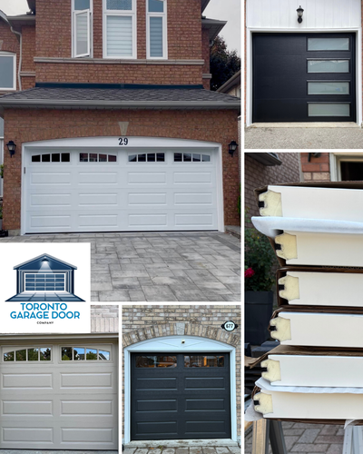 New Insulated Garage Door Sale, Made in Canada, View more