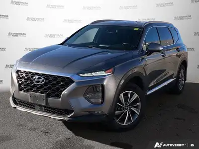 Sturdy and dependable, this 2019 Hyundai Santa Fe Pref AWD | Android Auto | Carplay | Heated Steerin...