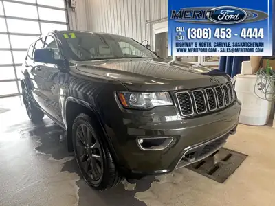 The 2017 Jeep Grand Cherokee Limited 75th Anniversary Edition brings a rare combination of rugged 4W...