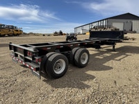 UNUSED 2020 RAJA Container Chassis or Genereator Trailer 11 foot neck 20 deck for 20 foot container.... (image 4)