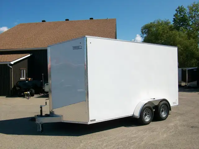 2025 Weberlane CARGO GALVANISE 7' X 14' 2 ESSIEUX 3500LB. RAMPE  in Cargo & Utility Trailers in Laval / North Shore - Image 4