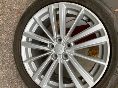 Rims are in excellent condition, no curb rash…tires are crap
