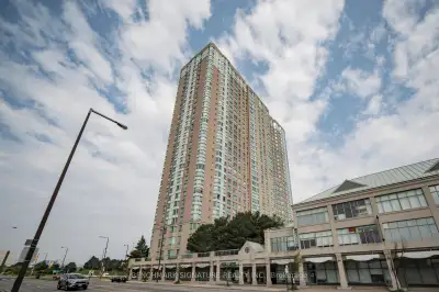 Discover luxury and convenience in this beautifully upgraded 1,100 sq. ft. Corner unit condo at Trid...