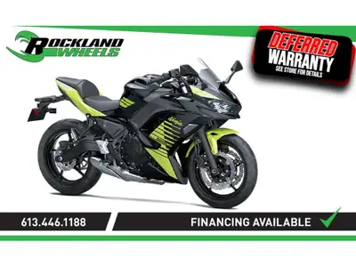 Kawasaki NINJA 650 2026 Conçue pour incarner l’héritage des sportives Ninja, la moto Ninja 650 est é...