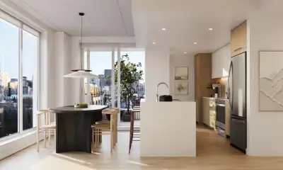 3.5 Condo neuf à louer Ville-Marie-tout inclus-Champlain, View more