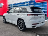 Bright White 2023 Jeep Grand Cherokee Overland 4xe 4X4, 8-Speed Automatic, 2.0 L 4 Cylinder Turbo, C... (image 3)