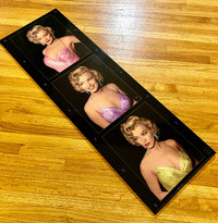 REDUCED! $75 to $60: Marilyn Monroe Triple Portraits (¼”) Poster