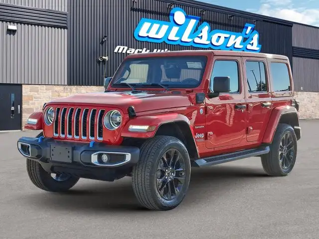 2022 Jeep Wrangler 4xe Unlimited Sahara 4xE | Split Leather
