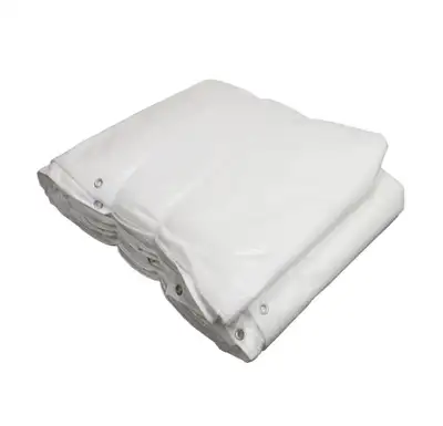 NEW 10X10 FT/10X20 FT WHITE INSULATED TARP FOR STORAGE BUILDING, View more