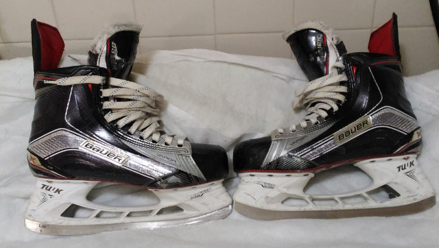 Blacked out Graf 707 pro stock Bauer Vapor 1X -- X900 in Men's Shoes in City of Toronto - Image 2