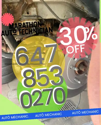 Mobile mechanic with 10yrears experience here .GTA ,Durham and Halton regions! I do have parts suppl...