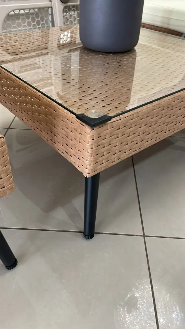 Modular Outdoor Patio Conversation Wicker SET . Brand NEW in Patio & Garden Furniture in Mississauga / Peel Region - Image 4