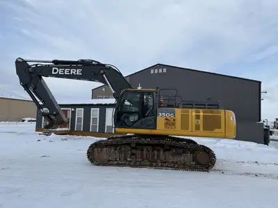AVAILABLE FOR RENT OR SALE This Deere 350G is in a standard boom/stick configuration but is also ava...