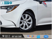 Just Arrived 2021 Toyota Corolla LE White has 167,293 KM on it. 1.8L 4 Cylinder Engine engine, Front... (image 2)