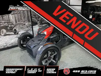 2023 Can-Am RYKER 900 SPORT Can-Am RYKER 900 SPORT SIEGE ET VALISE ARRIERE! 2023 2023 CAN-AM RYKER 9...