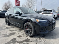 Command attention in the stunning Mythos Black Metallic 2022 Audi SQ5 3.0 Technik, a sport utility v... (image 2)
