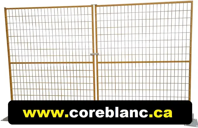 Temporary Fence Panel - Core Blanc Group Inc.62864363986177121